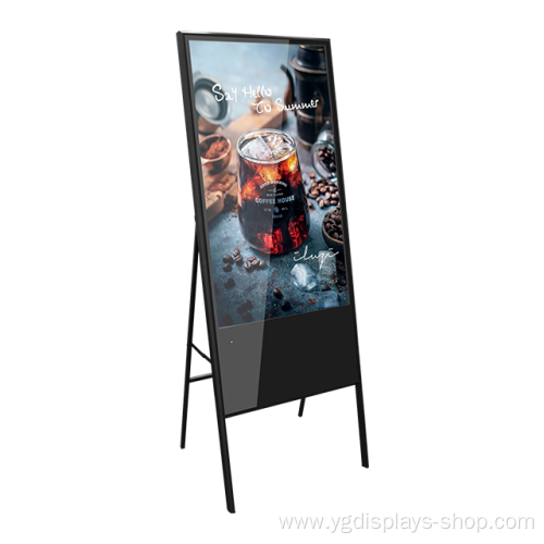 43 inch A-frame LCD Signage for advertising